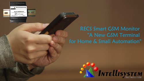 RECS Smart GSM Monitor Home Small Automation Intellisystem